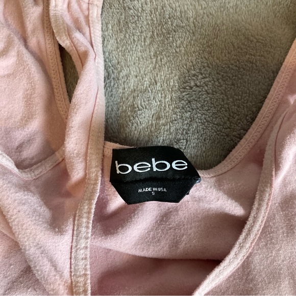 Bebe light pink bodysuit size small - Picture 3 of 4
